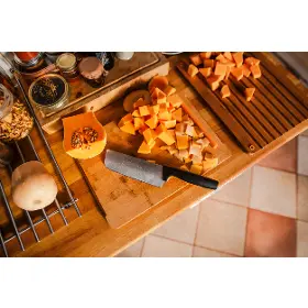 Nůž kuchyňský - Fiskars Nakiri nůž 16 cm - 5