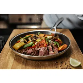 Wok pánev - Kohersen 71111 Wok pánev s poklicí 32 cm BLACK - 19