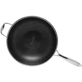 Wok pánev - Kohersen 71111 Wok pánev s poklicí 32 cm BLACK - 4