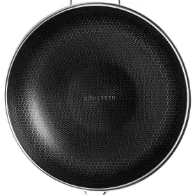 Wok pánev - Kohersen 71111 Wok pánev s poklicí 32 cm BLACK - 6