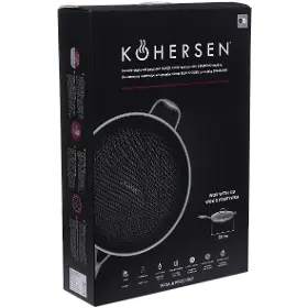 Wok pánev - Kohersen 71111 Wok pánev s poklicí 32 cm BLACK - 24