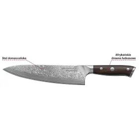 Nůž kuchyňský - Kohersen 72215 Nůž Chef´s Elegance 21,6 cm - 8