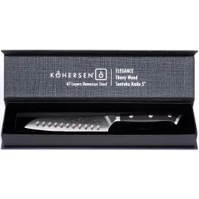 Nůž kuchyňský - Kohersen 72214 Santoku nůž Elegance 12,7 cm - 6