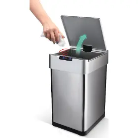 Odpadkový kôš - Lamart LT8127 Bezdotykový antikorový kôš 30 l USB - 2