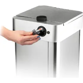Odpadkový kôš - Lamart LT8127 Bezdotykový antikorový kôš 30 l USB - 3