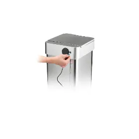 Odpadkový koš - Lamart LT8128 Bezdotykový nerezový koš 40L USB SENSOR - 6