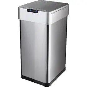 Odpadkový koš - Lamart LT8128 Bezdotykový nerezový koš 40L USB SENSOR - 1
