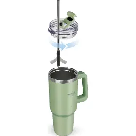 Termo hrnek - Lamart LT4097 1,2 l Huge Limetka - 4
