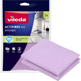 Handrička - Vileda Actifibre mikroh.do kuchyne 1ks - 1