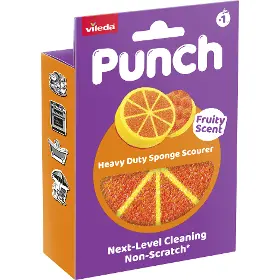 Hubka - Vileda Punch orange hubka 1ks - 2