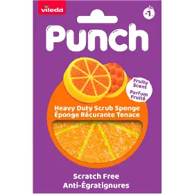 Hubka - Vileda Punch orange hubka 1ks - 1