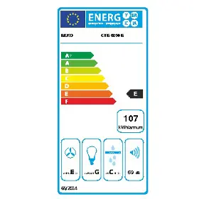 Odsávač pár - Beko CTB 6250 B - 2