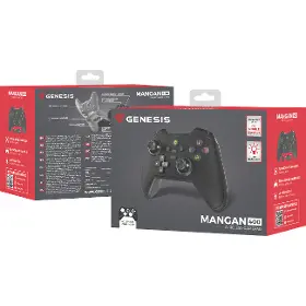 Gamepad - Genesis MANGAN 400 bezd.gamepad PC/SW BK - 6