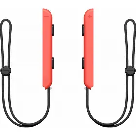 Prísl. k herným konzolám - Nintendo Joy-Con Strap Neon Red - 1