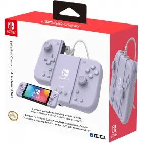 Příslušenství k herní konzoli - Hori Split Pad Pro Attachment Set Lavender - 6