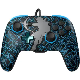 Gamepad - PDP NSW Rematch Controller + Case bundle Sheikah Shoot NS - 3