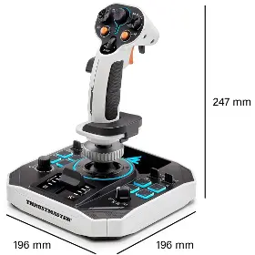 Joystick - Thrustmaster Sol-R 1 Flightstick USB Joystick PC - 4