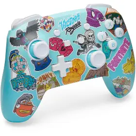 Gamepad - Powera Wireless controller NS Fortnite Sticker Mania - 4
