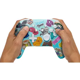 Gamepad - Powera Wireless controller NS Fortnite Sticker Mania - 6