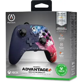 Gamepad - Powera Advantage Plus Wired controller Xbox SX Night Blossom - 10
