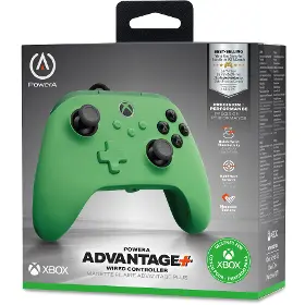 Gamepad - Powera Advantage Plus Wired controller Xbox SX Green - 10