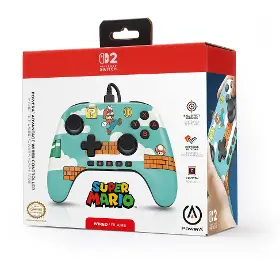 Gamepad - Powera Advantage Wired controller NS2 Super Mario Time - 8