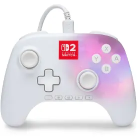 Gamepad - Powera Advantage Wired controller NS2 Lumectra White - 4