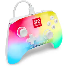 Gamepad - Powera Advantage Wired controller NS2 Lumectra White - 6