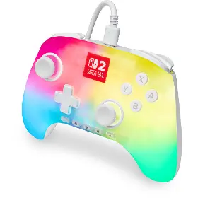 Gamepad - Powera Advantage Wired controller NS2 Lumectra White - 8