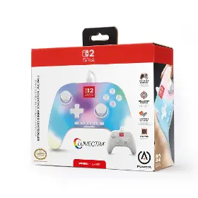 Gamepad - Powera Advantage Wired controller NS2 Lumectra White - 11
