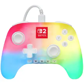 Gamepad - Powera Advantage Wired controller NS2 Lumectra White - 1