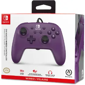 Gamepad - Powera Enhanced Wired controller NS Purple - 8