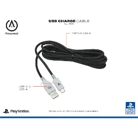 Příslušenství k herní konzoli - Powera USB-C kabel pro PlayStation 5 - 6