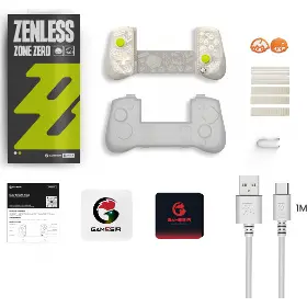 Gamepad - Gamesir X5s ZZZ Wireless Mobile Controller White - 6
