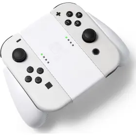 Příslušenství k herní konzoli - Powera Joy-Con Comfort Nintendo Switch - White - 5