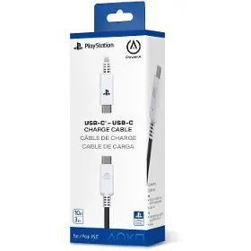 Příslušenství k herní konzoli - Powera Napájecí kabel pro PlayStation 5 - USB-C/USB-C - 5