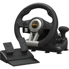 Volant s pedálmi a radiacou pákou - PXN V3PRO Bundle, vrátane radiacej páky, čierna - 1