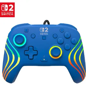 Gamepad - Turtle Beach Afterglow Wave Wired NS2 Blue - 2