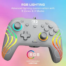 Gamepad - Turtle Beach Afterglow Wave Wired NS2 Grey - 11