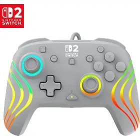 Gamepad - Turtle Beach Afterglow Wave Wired NS2 Grey - 2