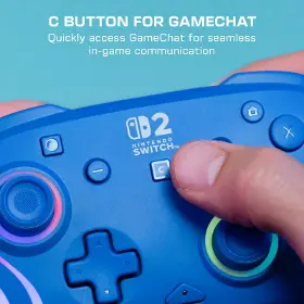 Gamepad - Turtle Beach Afterglow Wave Wireless NS2 Blue - 10
