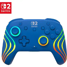 Gamepad - Turtle Beach Afterglow Wave Wireless NS2 Blue - 2