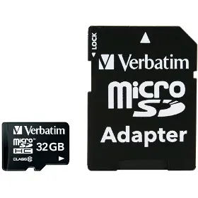 Pamäťová karta - Verbatim MicroSDHC 32GB CL10 - 1