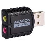Axago ADA-10, USB 2.0 - Externá zvuková karta MINI, 48 kHz/16-bit stereo, vstup USB-A