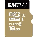 Emtec MicroSDHC 16GB Cl10 EliteGold