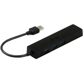 USB Hub - I-Tec USB-A Slim HUB 3 Port + Gigabit Ethernet Adapter - 2