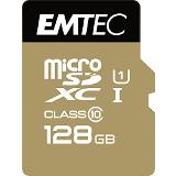 Emtec MicroSDXC 128GB Cl10 EliteGold