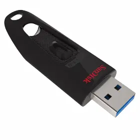 Flashdisk - Sandisk Ultra USB 3.0 128 GB - 1