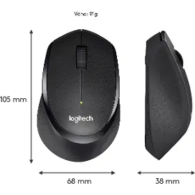 PC myš - Logitech M330 Black - 4