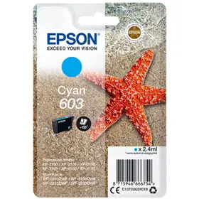 Originální cartridge - Epson 603 Cyan (C13T03U24010) - 1